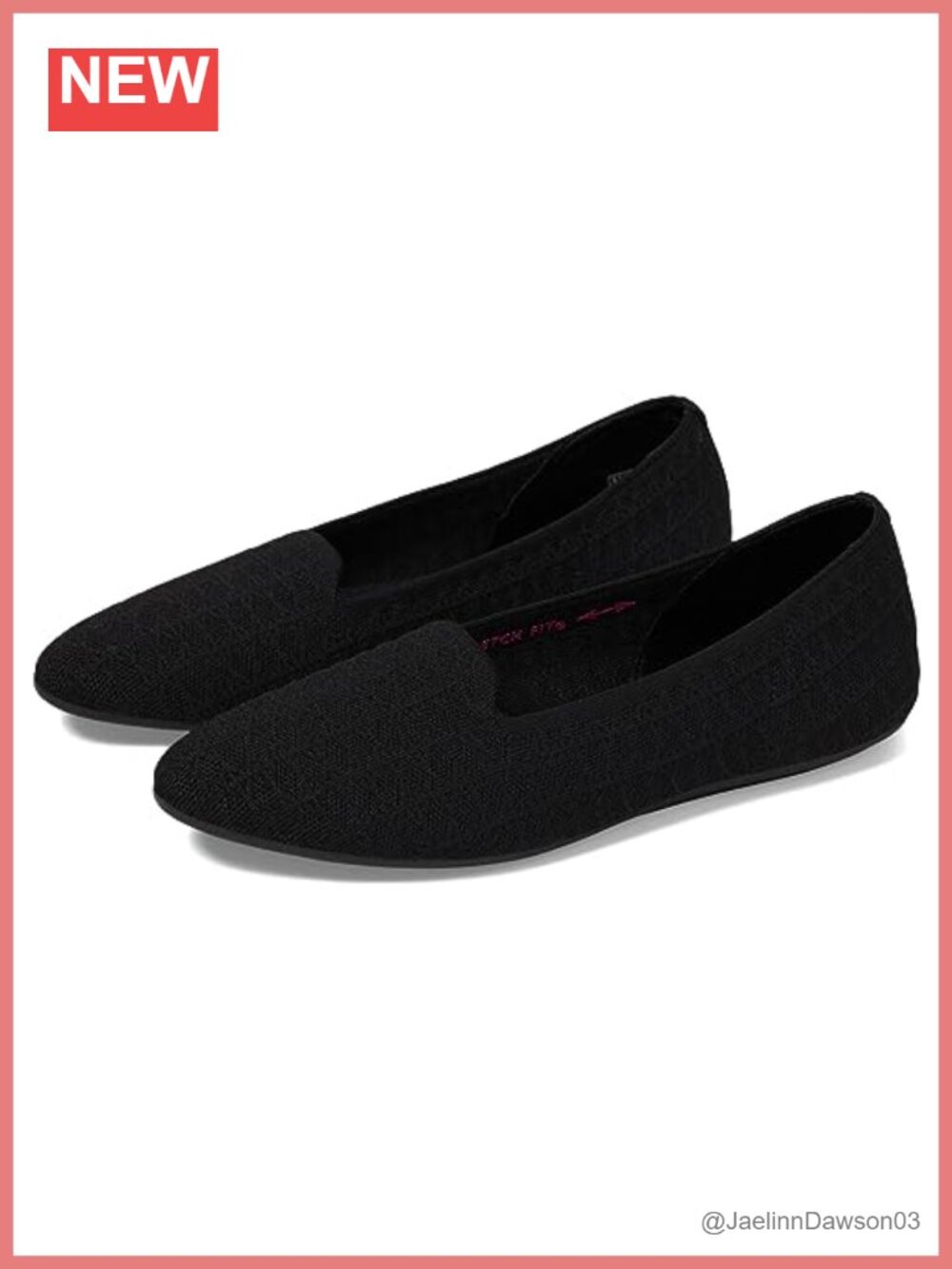 Women's Slip On Flats - Sustainable Knit, Memory Foam, Machine Washable